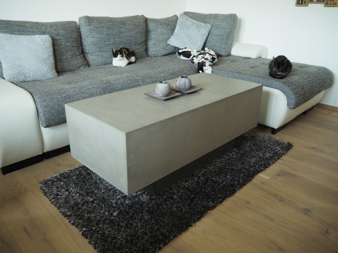 Betonmöbel, Hersteller: Aigner Gerhard, 6380 St.Johann in Tirol - www.wohnenmitbeton.at