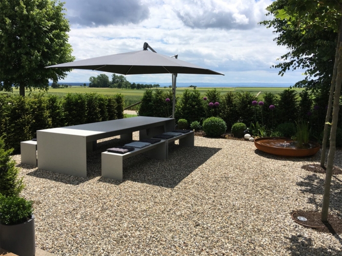 Efecto Betontisch filigran, 