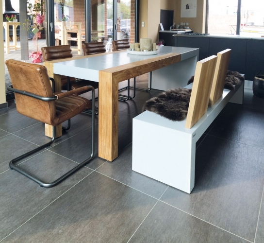 Efecto Betontisch Holzzargen, 